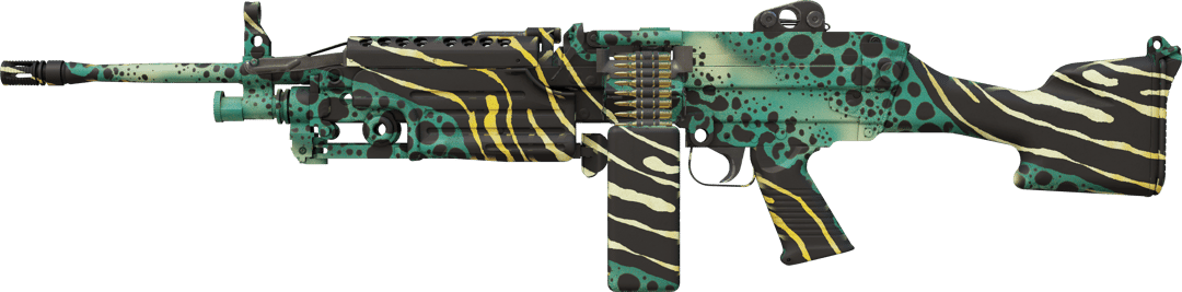 M249 | Emerald Poison Dart (Factory New)