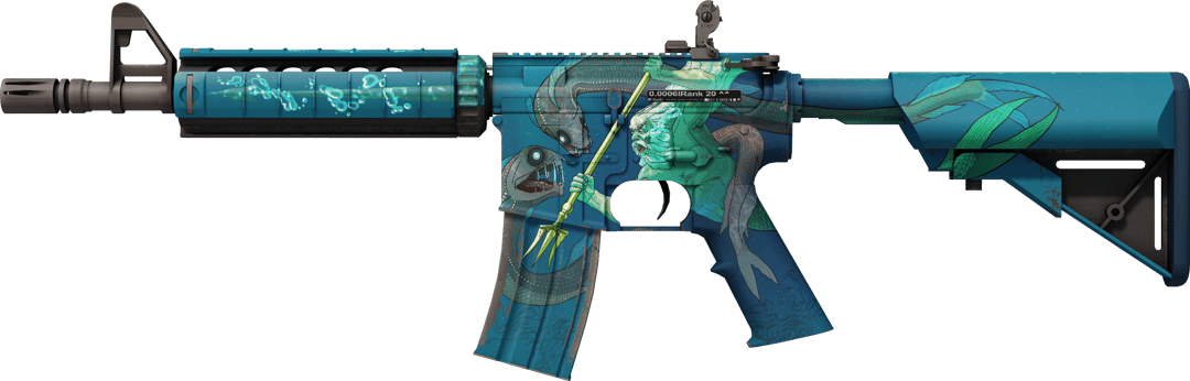 M4A4 | Poseidon (Fabrikneu)