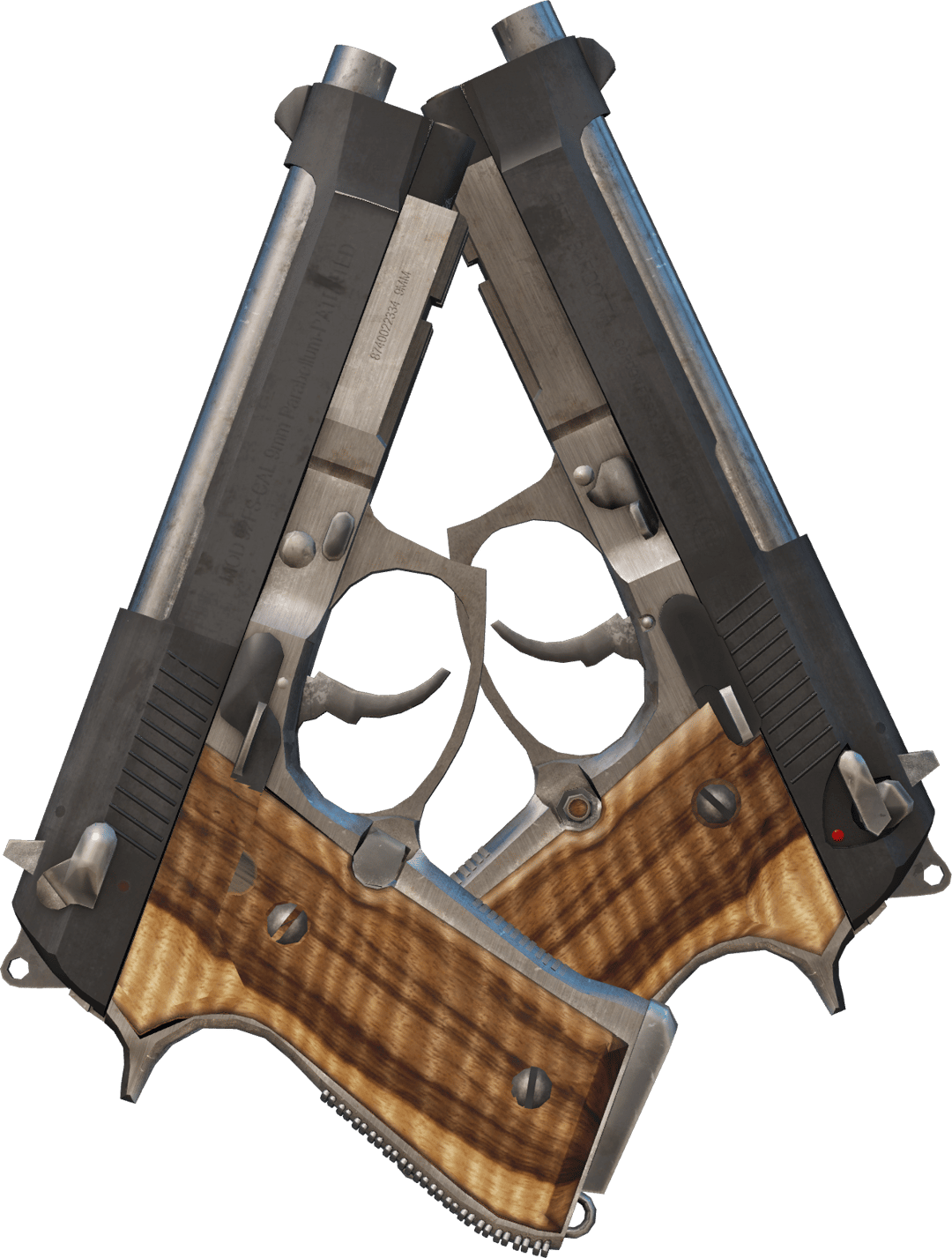 Dual Berettas | Black Limba (Factory New)