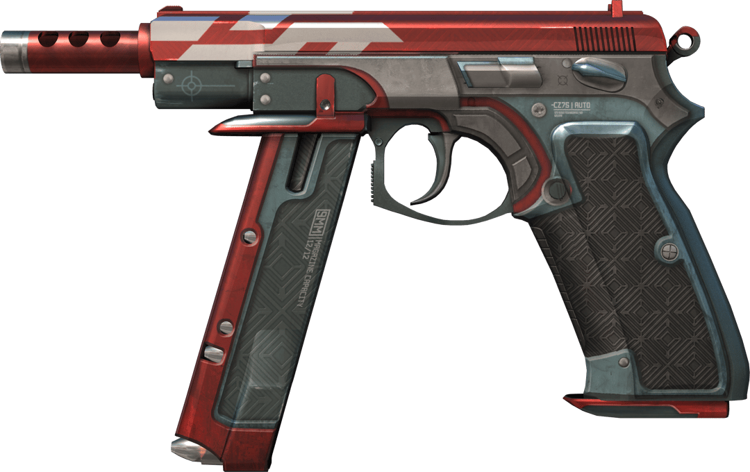 CZ75-Auto | Red Astor (Factory New)