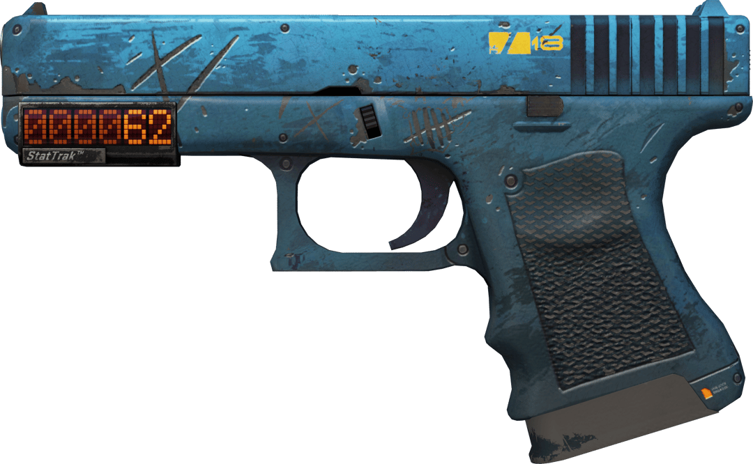 StatTrak™ Glock-18 | Off World (Battle-Scarred)