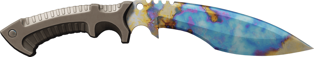 ★ Kukri Knife | Case Hardened (Minimal Wear)