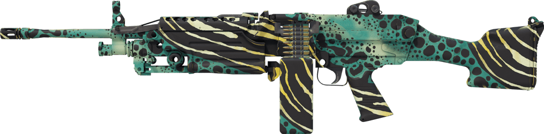 M249 | Emerald Poison Dart (Factory New)