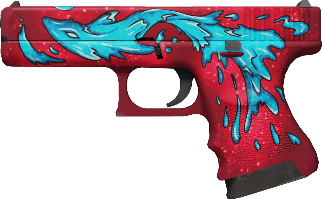 Glock-18 | Water Elemental (Minimal Wear)