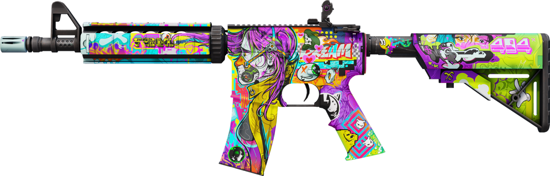 M4A4 | In Living Color (Factory New)