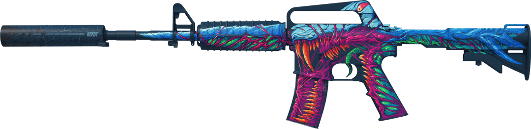 M4A1-S | Hyper Beast (Minimal Wear)