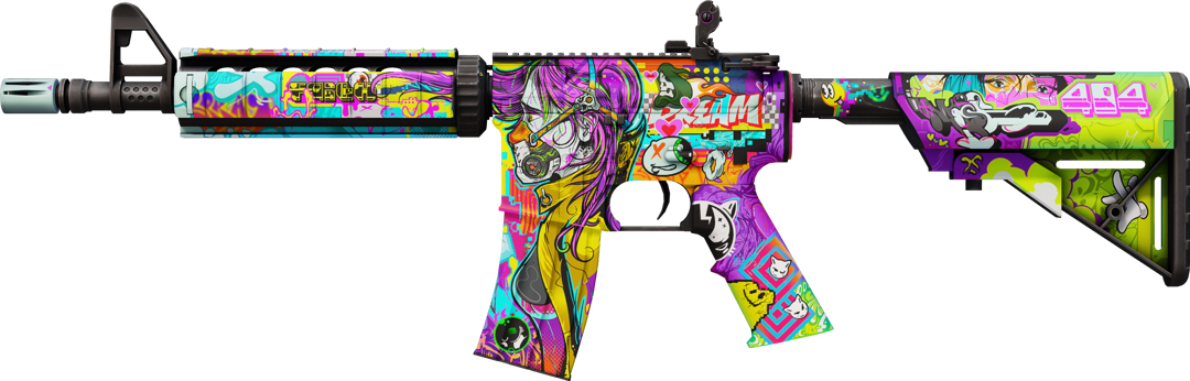 M4A4 | In Living Color (Factory New)