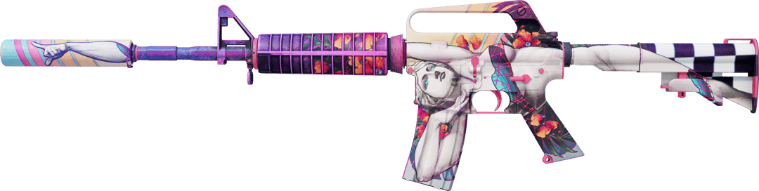 M4A1-S | Vaporwave (Fabrikneu)