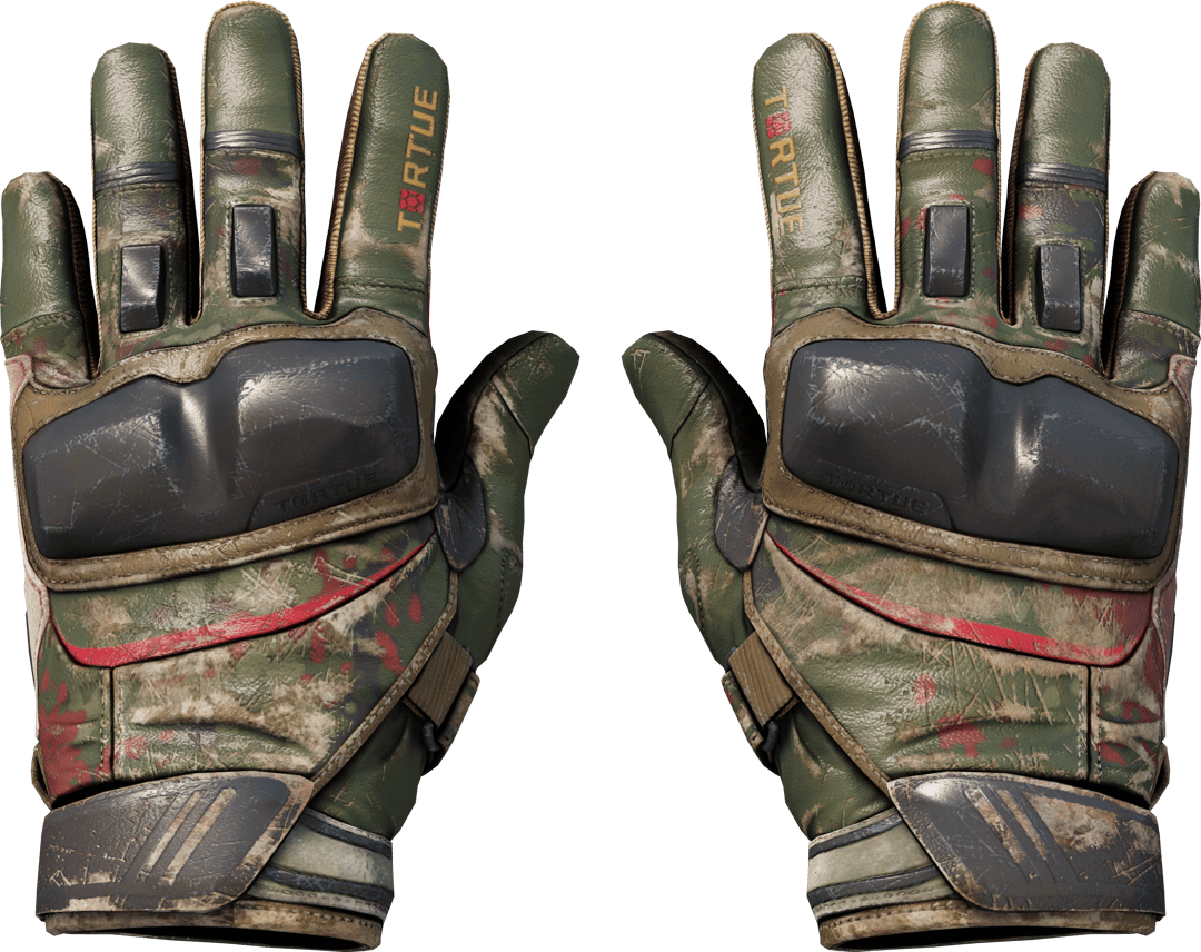 ★ Moto Gloves | 3rd Commando Company (Battle-Scarred)