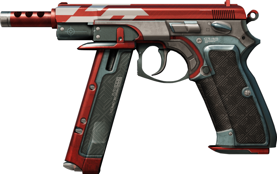CZ75-Auto | Red Astor (Factory New)