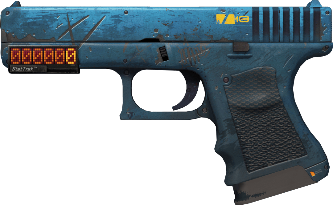 StatTrak™ Glock-18 | Off World (Battle-Scarred)