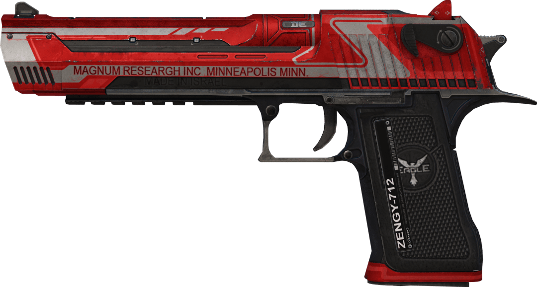 Desert Eagle | Code Red (Well-Worn)