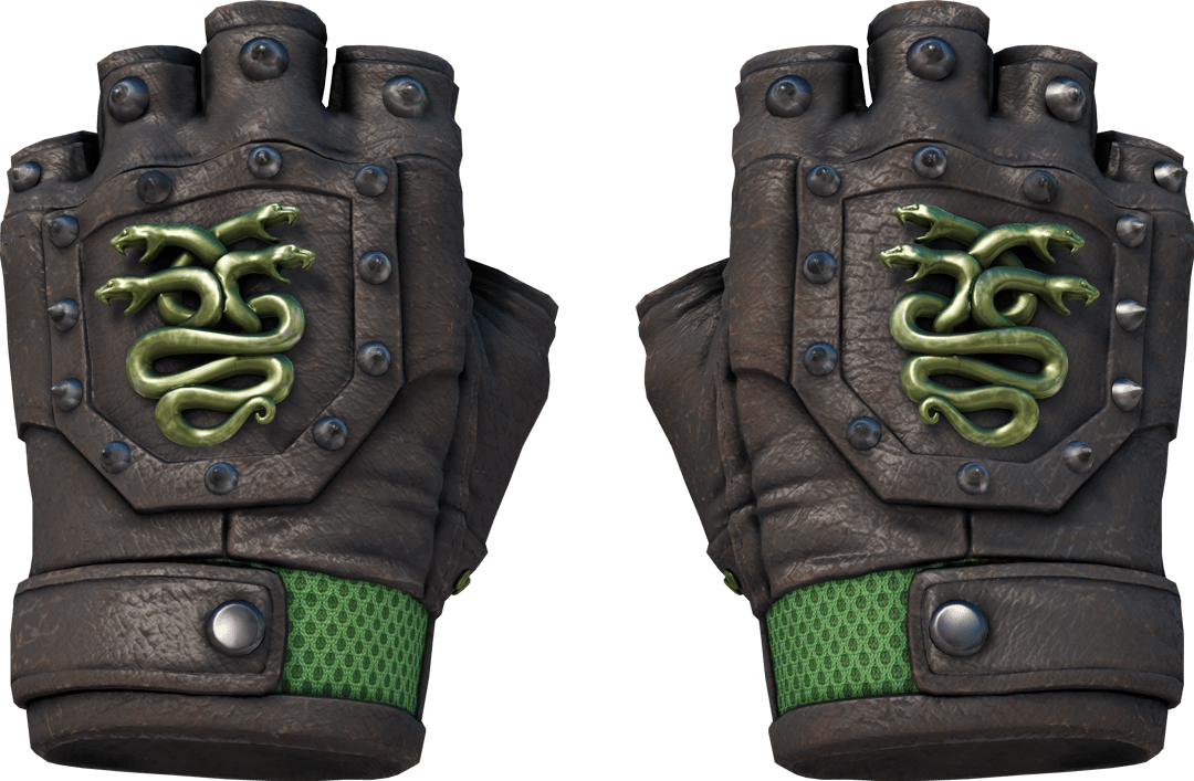 Hydra-Handschuhe (★) | Smaragd (Minimale Gebrauchsspuren)