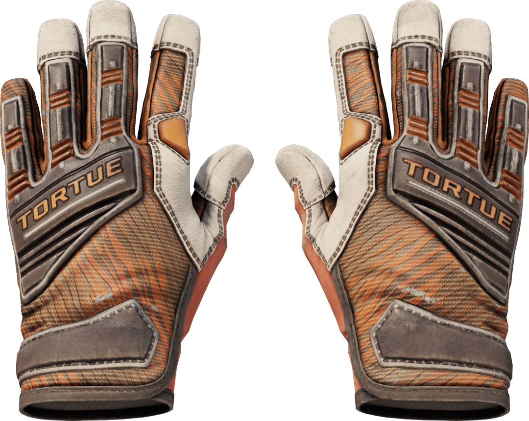 ★ Specialist Gloves | Tiger Strike (Well-Worn)