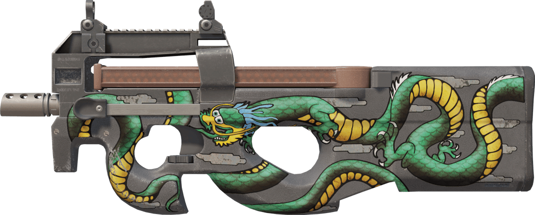 P90 | Emerald Dragon (Factory New)