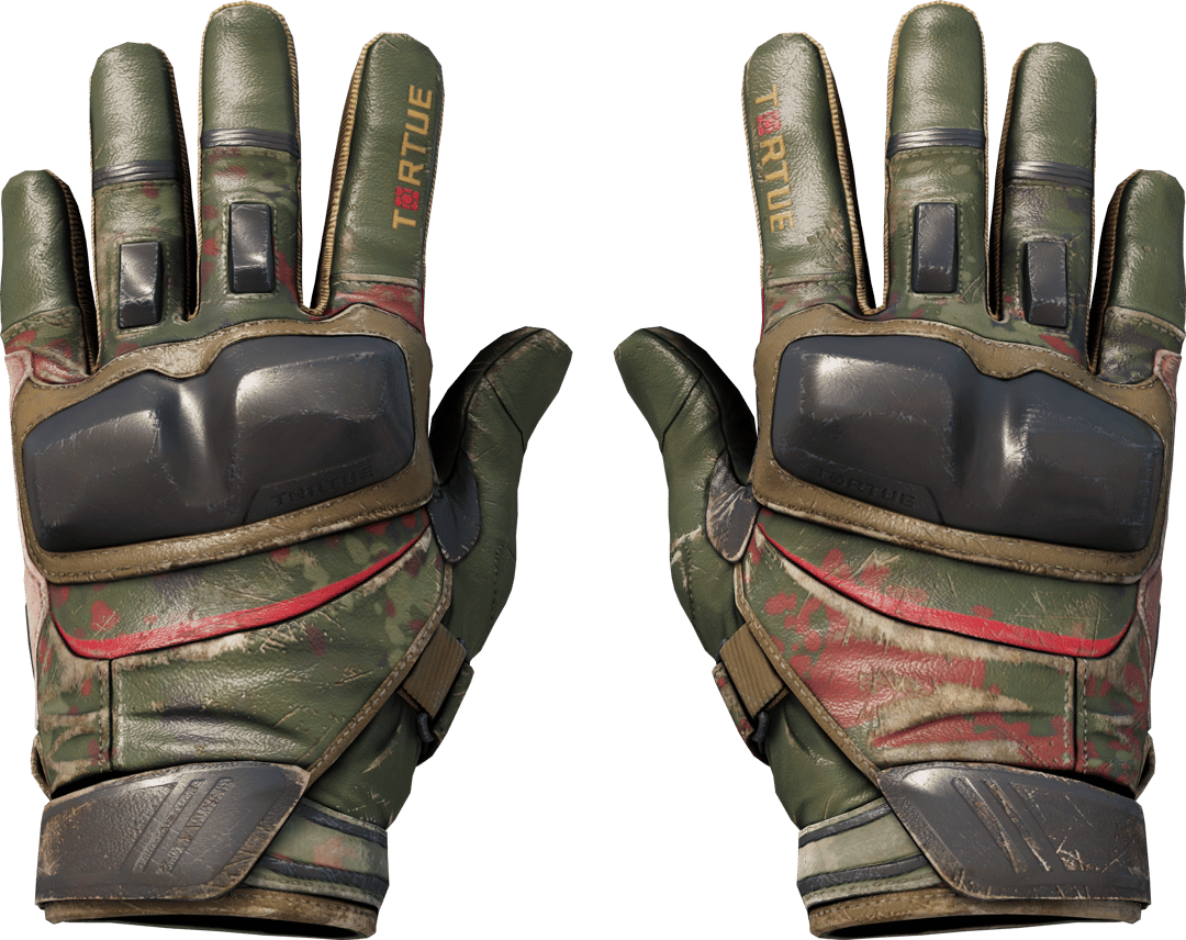 ★ Moto Gloves | 3rd Commando Company (Battle-Scarred)