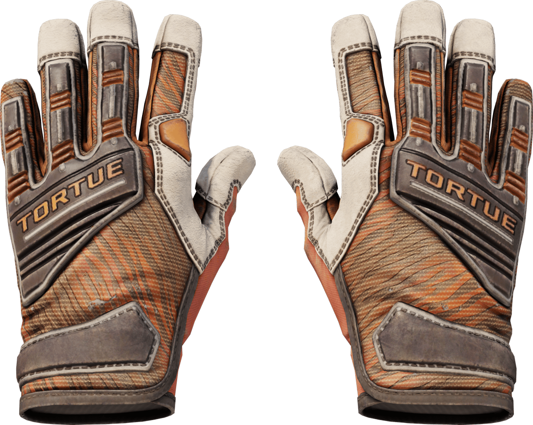 ★ Specialist Gloves | Tiger Strike (Well-Worn)