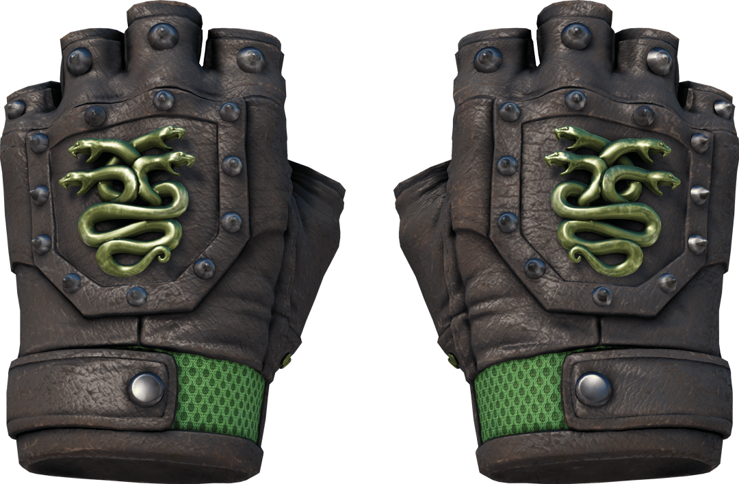 Hydra-Handschuhe (★) | Smaragd (Minimale Gebrauchsspuren)