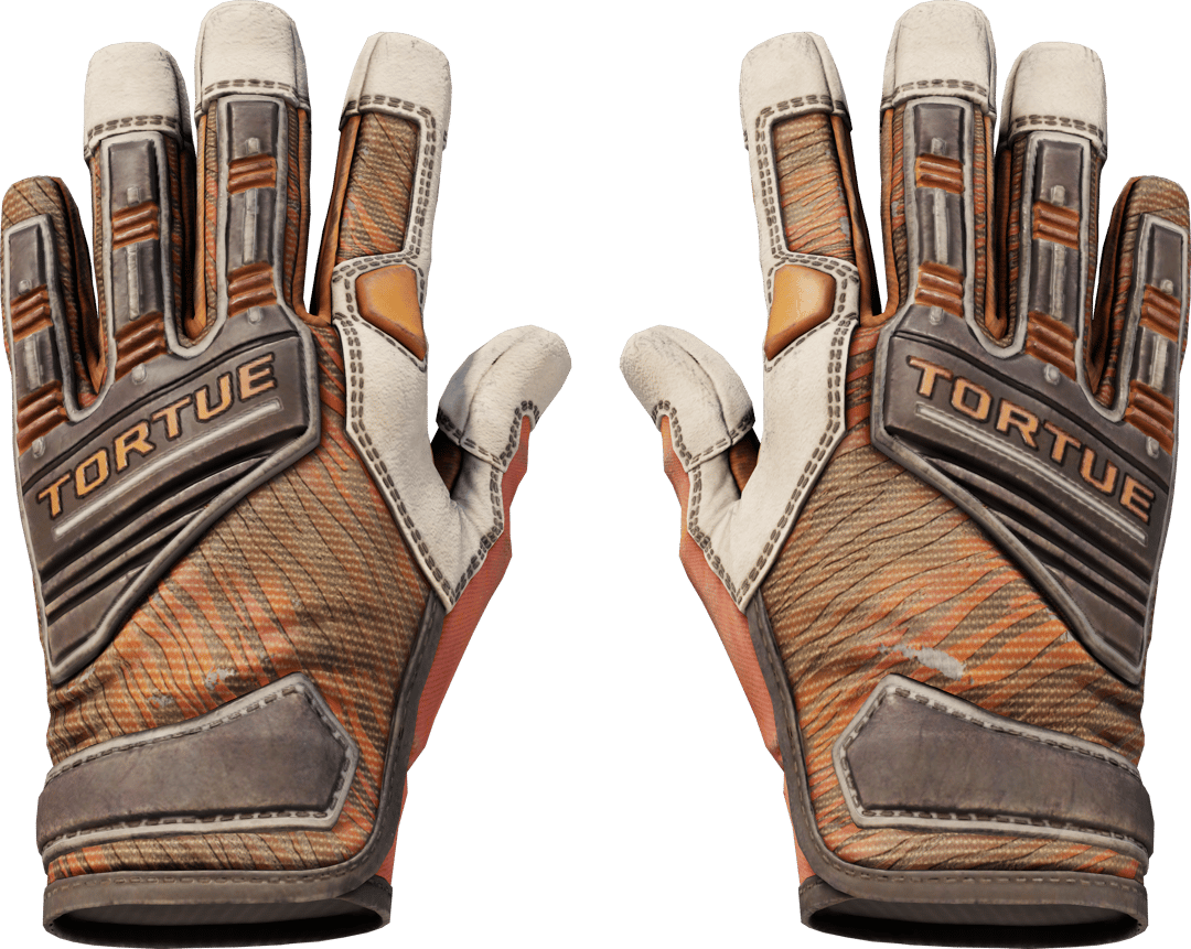 ★ Specialist Gloves | Tiger Strike (Well-Worn)