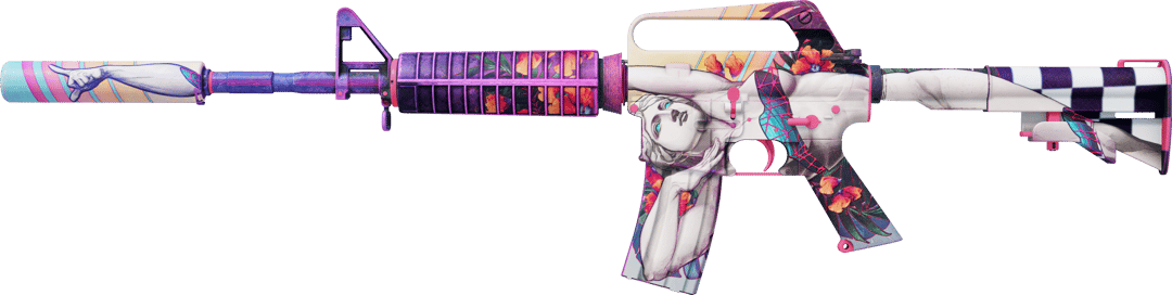 M4A1-S | Vaporwave (Fabrikneu)