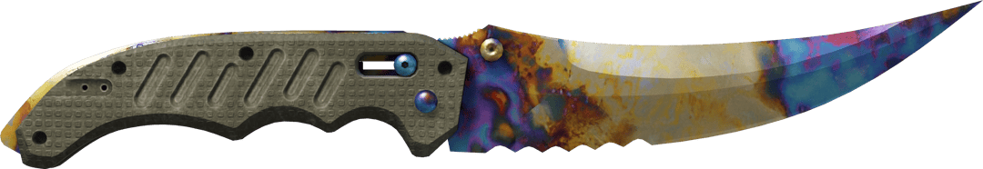 ★ Flip Knife | Case Hardened (Minimal Wear)