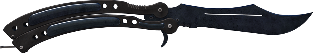 ★ Butterfly Knife | Blue Steel (Field-Tested)