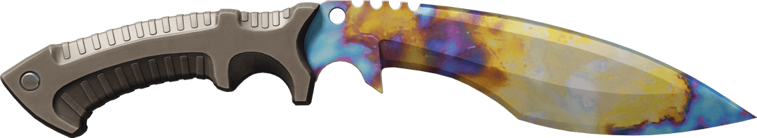 ★ Kukri Knife | Case Hardened (Minimal Wear)