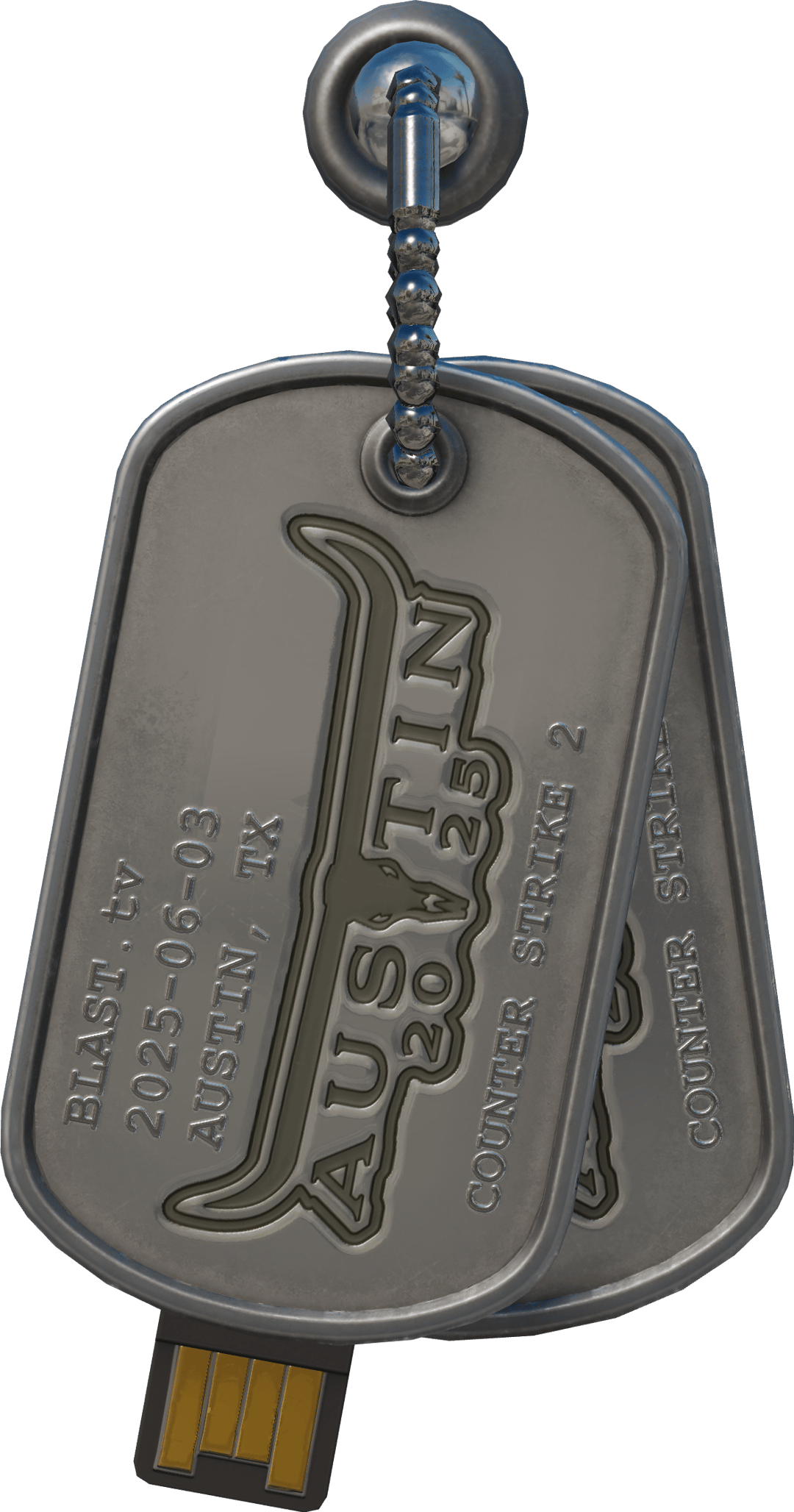 Souvenir Charm | Austin 2025 Highlight | USA USA USA