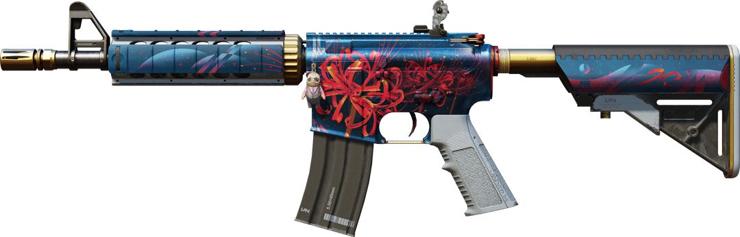 M4A4 | Spinnenlilie (Minimale Gebrauchsspuren)