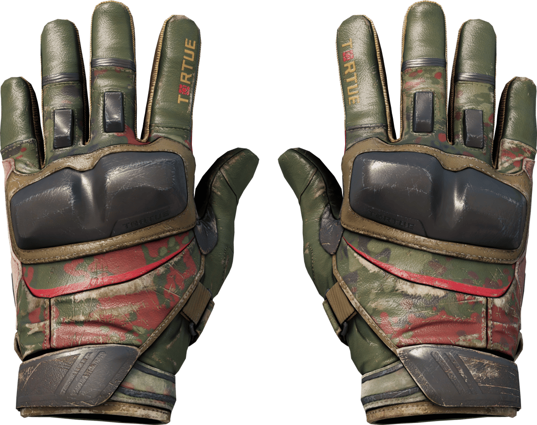 ★ Moto Gloves | 3rd Commando Company (Battle-Scarred)