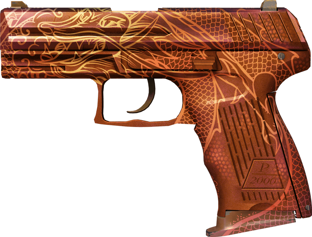 P2000 | Kaiserlicher Drache (Minimale Gebrauchsspuren)