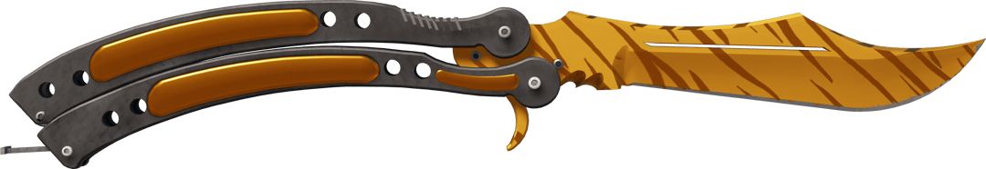 ★ Butterfly Knife | Tiger Tooth (Factory New)