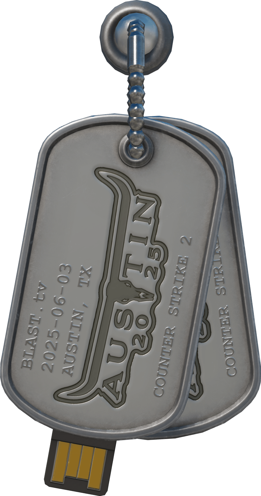 Souvenir Charm | Austin 2025 Highlight | Don't Bring A Knife To A Gunfight