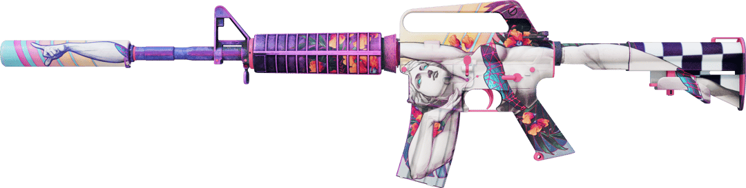 M4A1-S | Vaporwave (Fabrikneu)