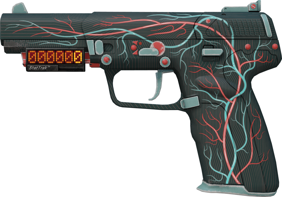 StatTrak™ Five-SeveN | Capillary (Field-Tested)