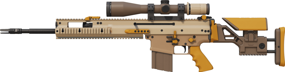 SCAR-20 | Short Ochre (Factory New)