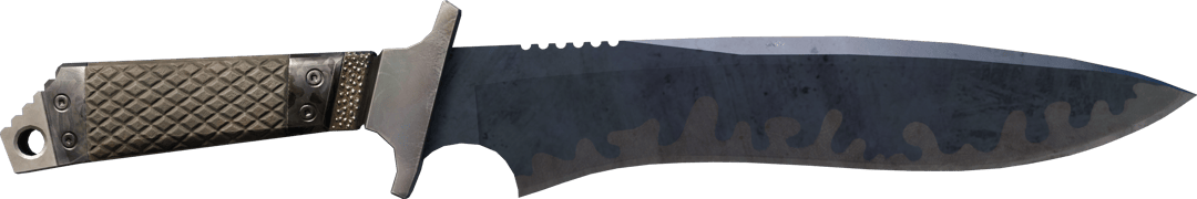 Klassisches Messer (★) | Blauer Stahl (Fabrikneu)