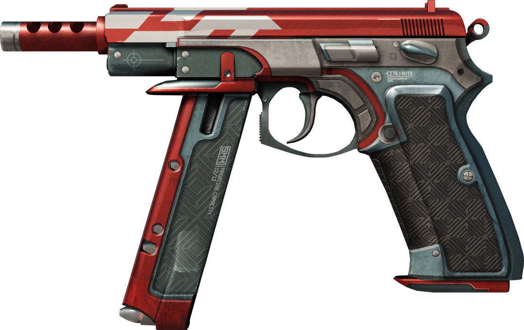CZ75-Auto | Roter Astor (Fabrikneu)