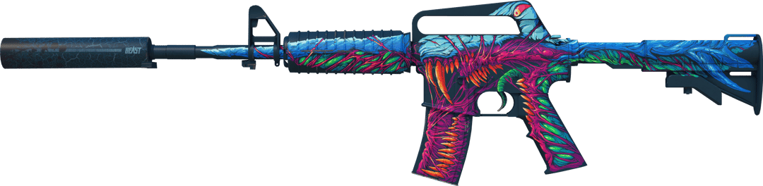 M4A1-S | Hyper Beast (Minimal Wear)