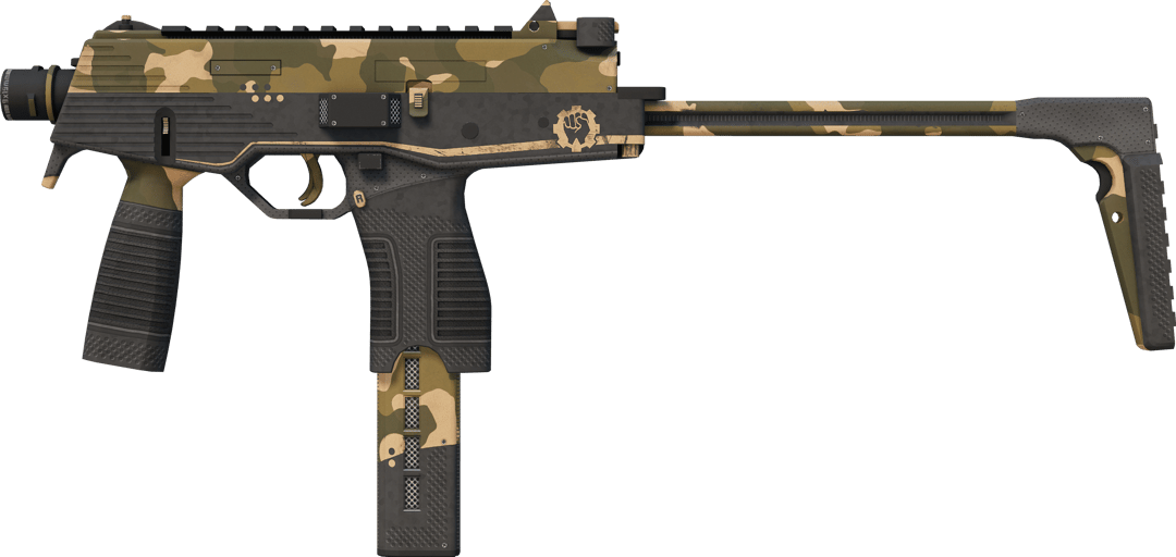 MP9 | Schwarzer Sand (Minimale Gebrauchsspuren)