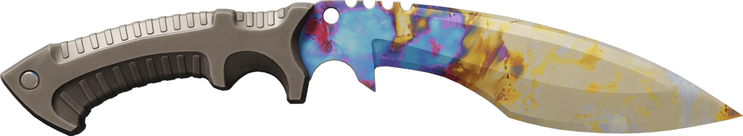 ★ Kukri Knife | Case Hardened (Minimal Wear)
