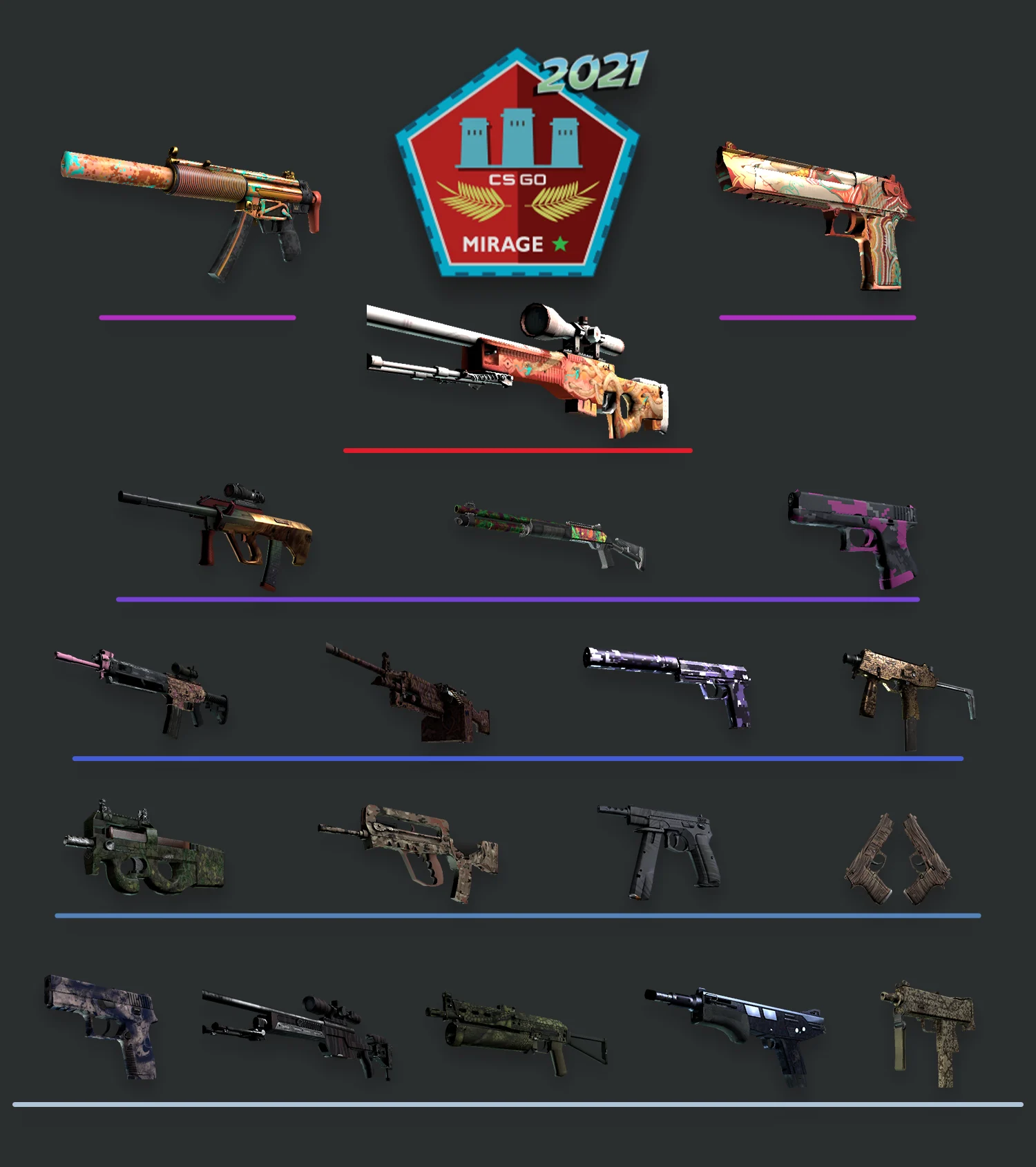 The 2021 Mirage Collection