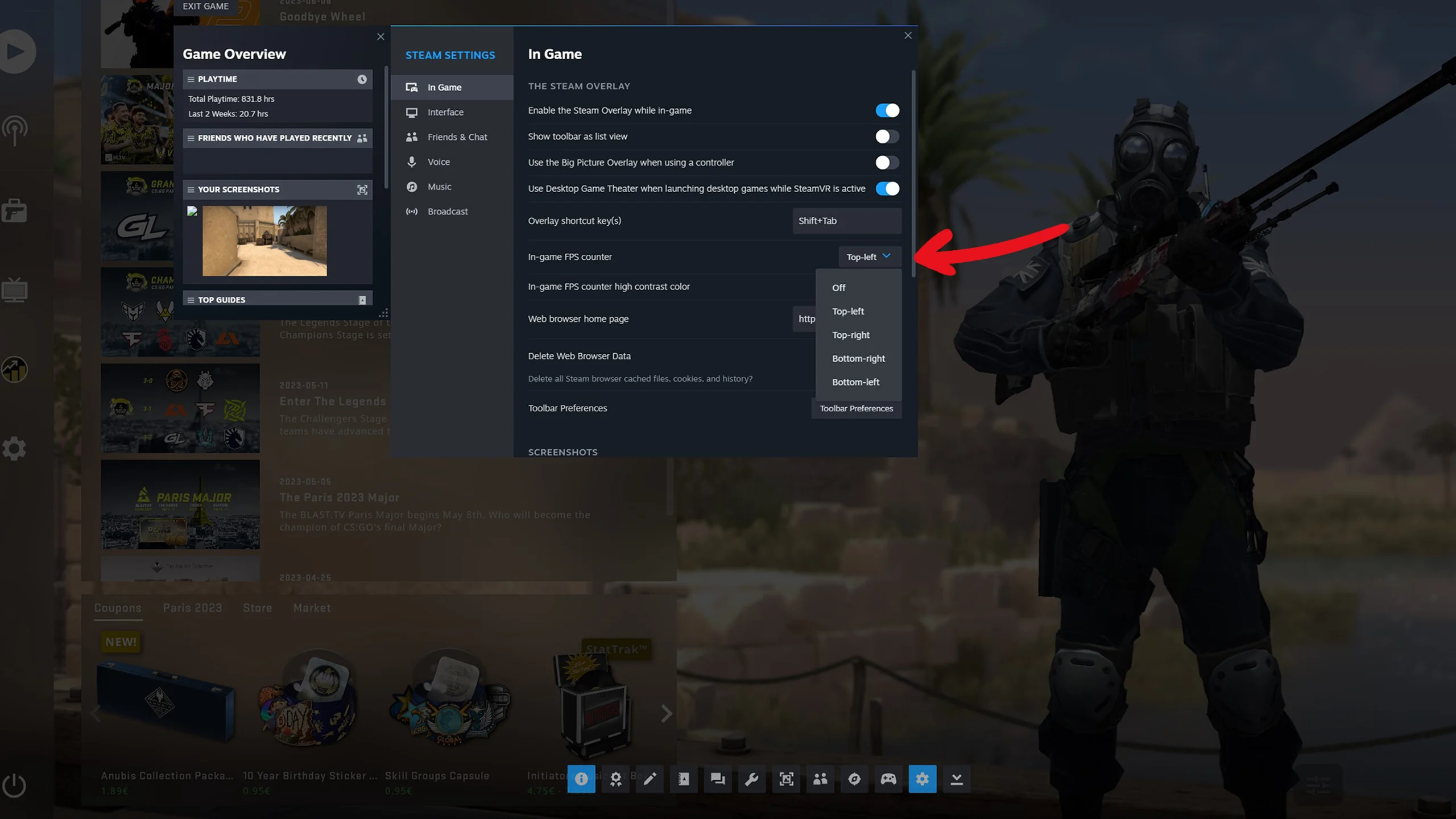 Steam Step 2