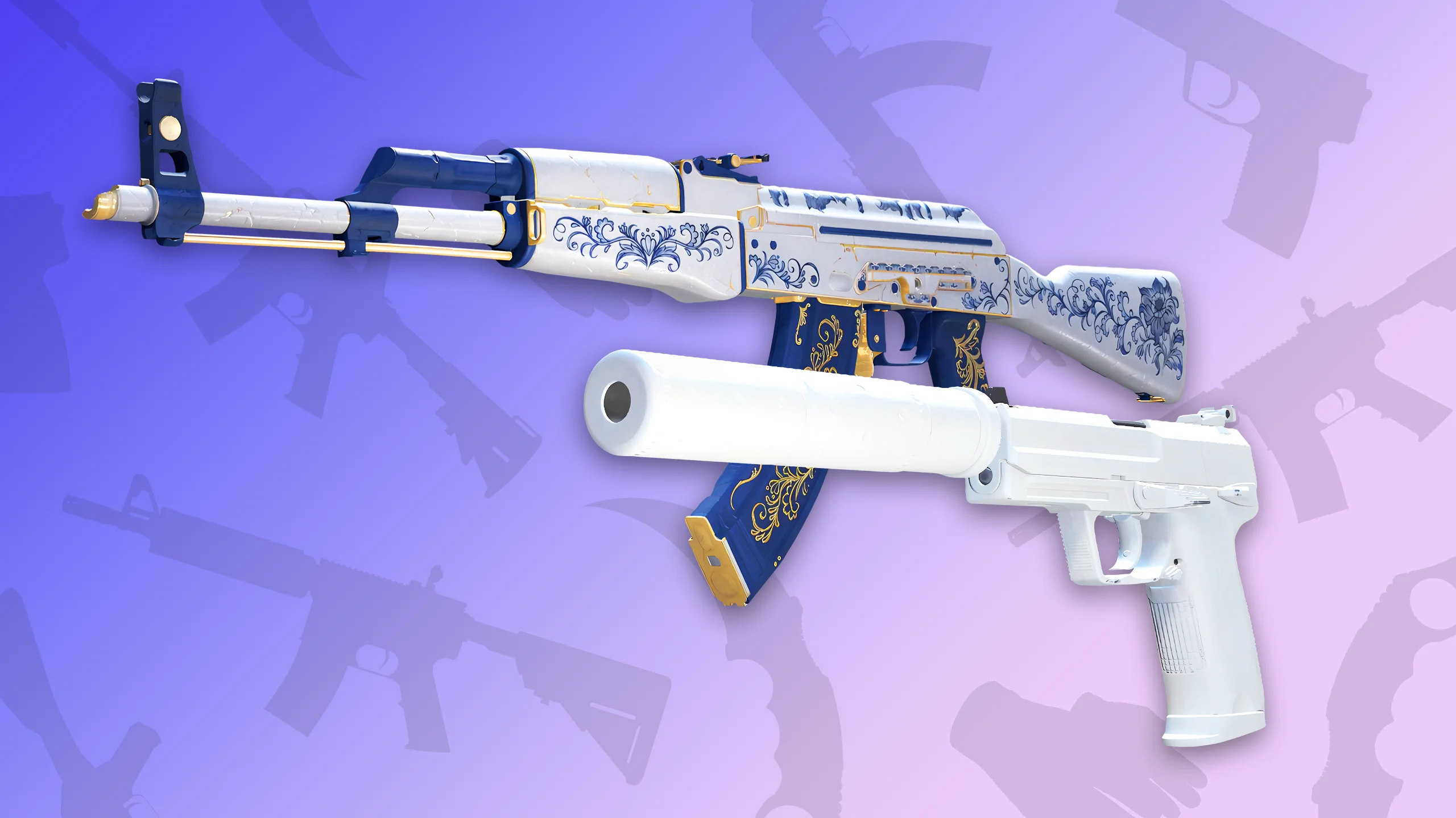 Best White CS2 Skins 2024