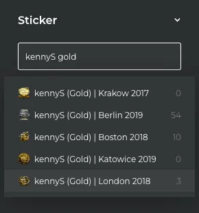 Sticker Filter