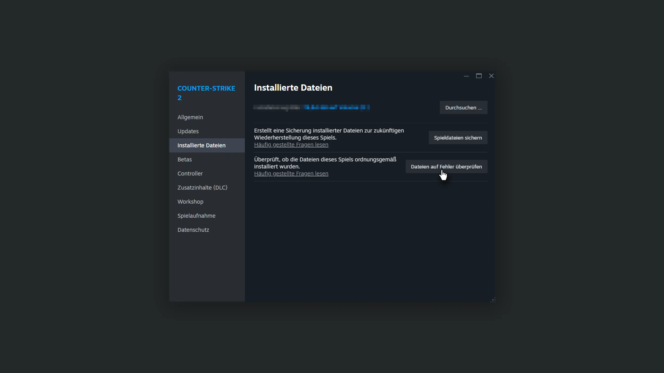 Game Files Integrity