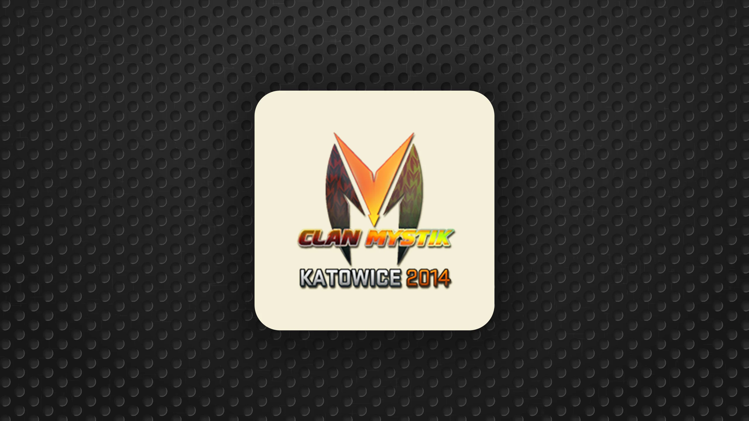Mystik sticker