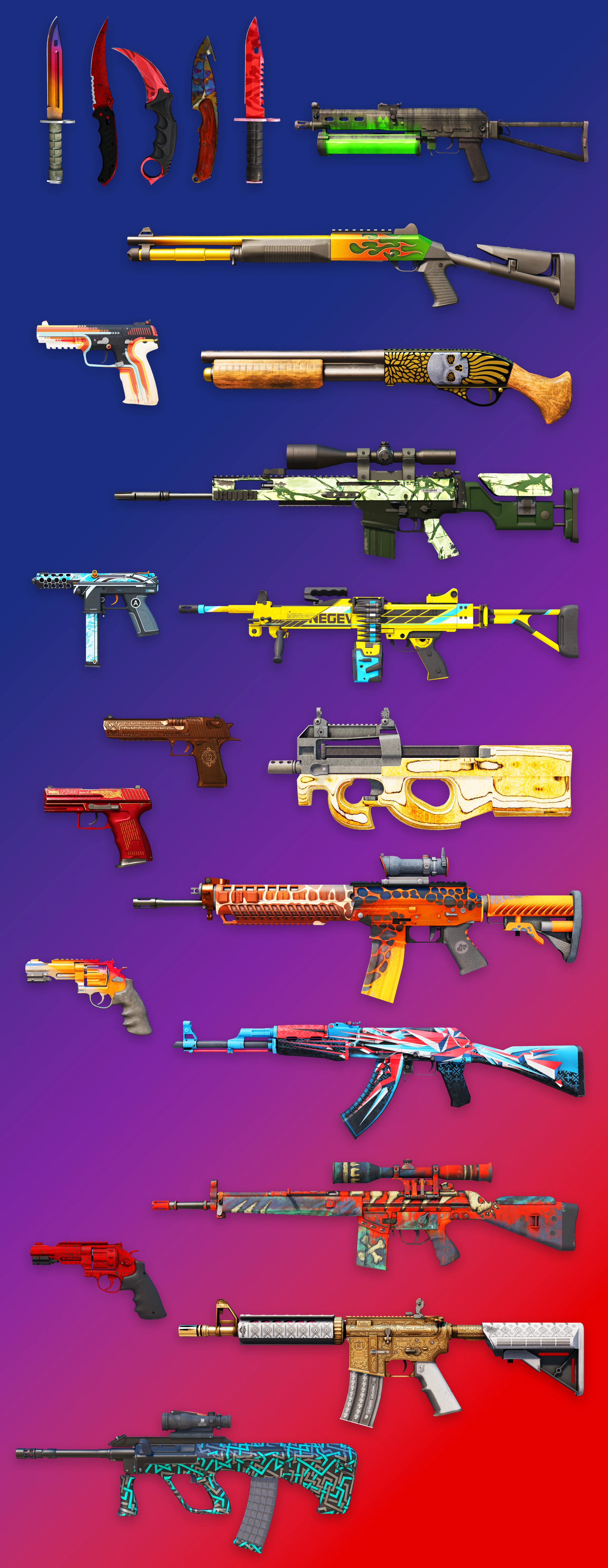 Revolver Case Skins
