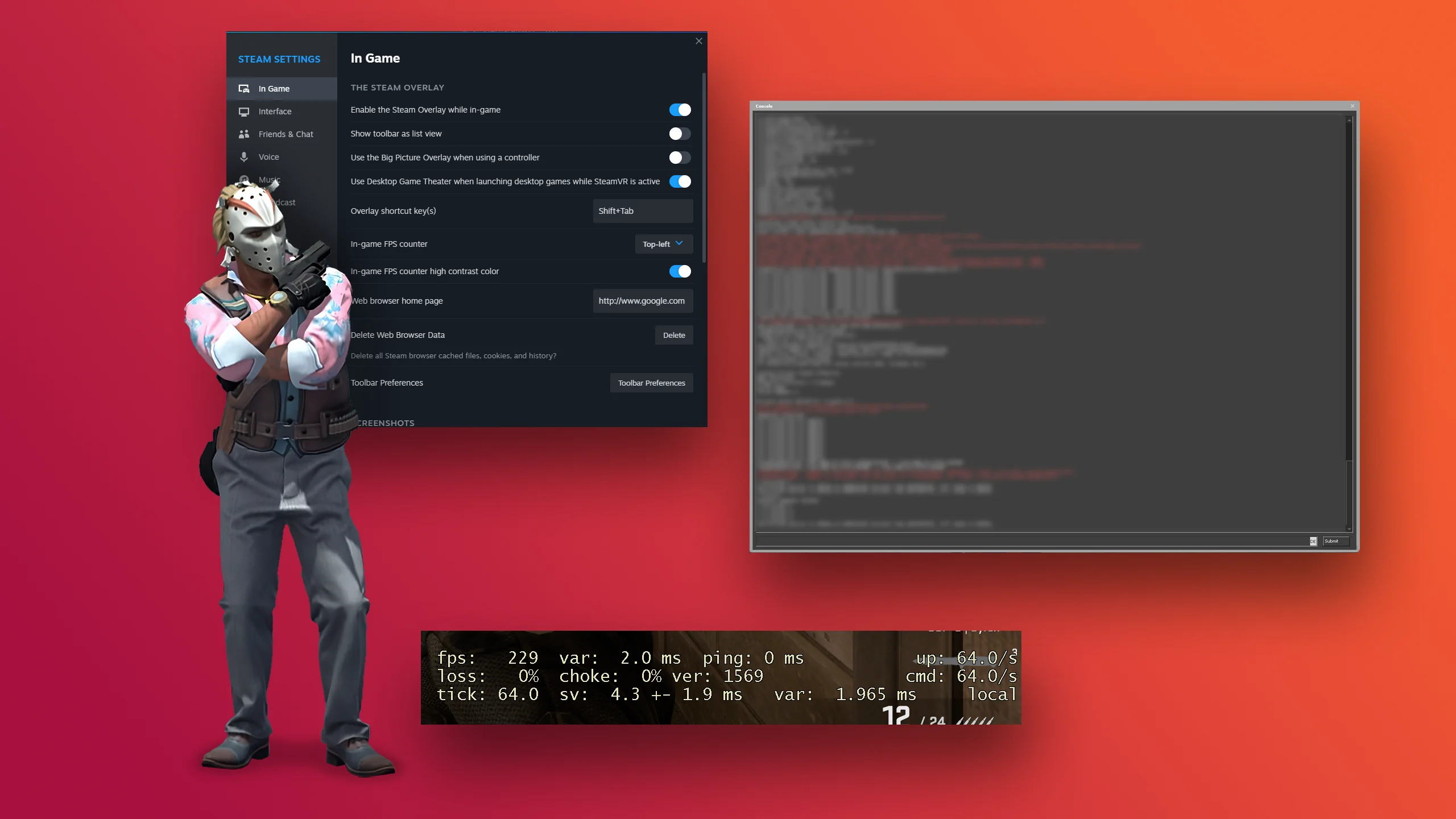How to show FPS in CS:GO