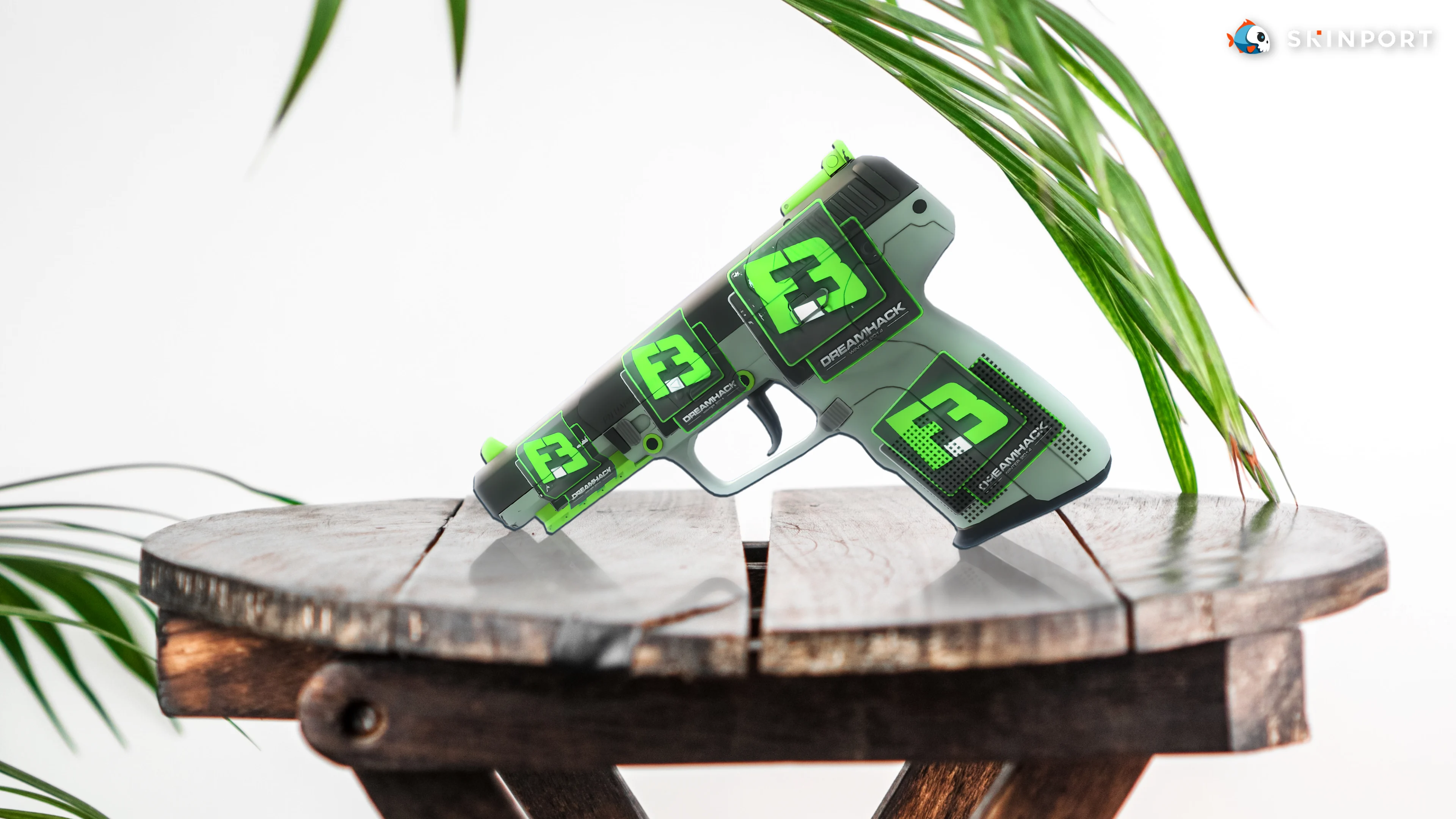 CS:GO Wallpaper - Five-Seven | Hot Shot (Flipside Gaming)